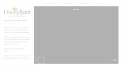 Desktop Screenshot of finallyseen.com