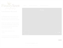 Tablet Screenshot of finallyseen.com